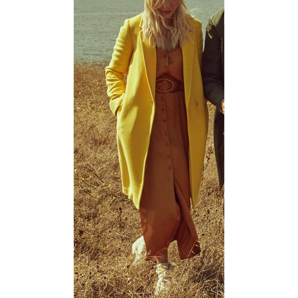& other stories gorgeous belted long sleeve dress ✨
